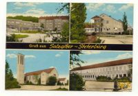 Postkarte_Neue Siedlung_am_Wald_Post_Kloster_Realschule_1975